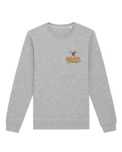 Ronde hals sweater Basketbal Club Weesp Grijs